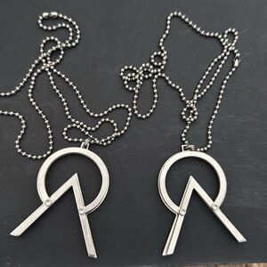 MEDAL CUT DESIGN NECKLACES BUNDLE